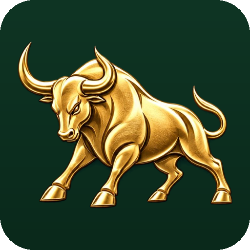 The Bull Pen gold bull badge
